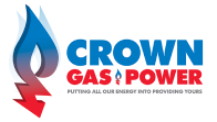 Crown Gas and Power supplier logo.