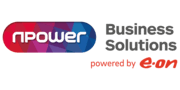 nPower Business Solutions Powered by E.ON logo.