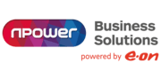 nPower Business Solutions Powered by E.ON logo.