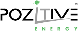 pozitive energy renewable business logo.