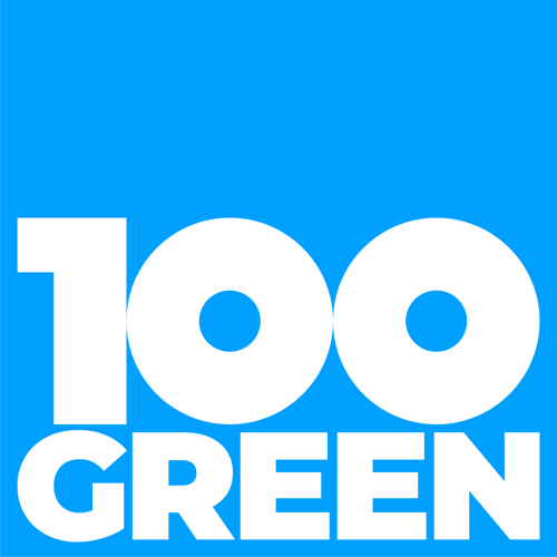 100Green Business Energy logo.